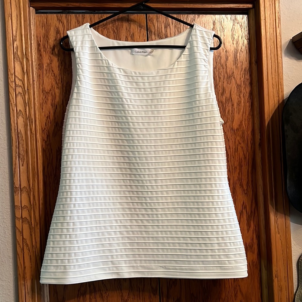 Sleeveless Blouse by Calvin Klein
